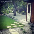 Modern kertépítés - kerti ajtó